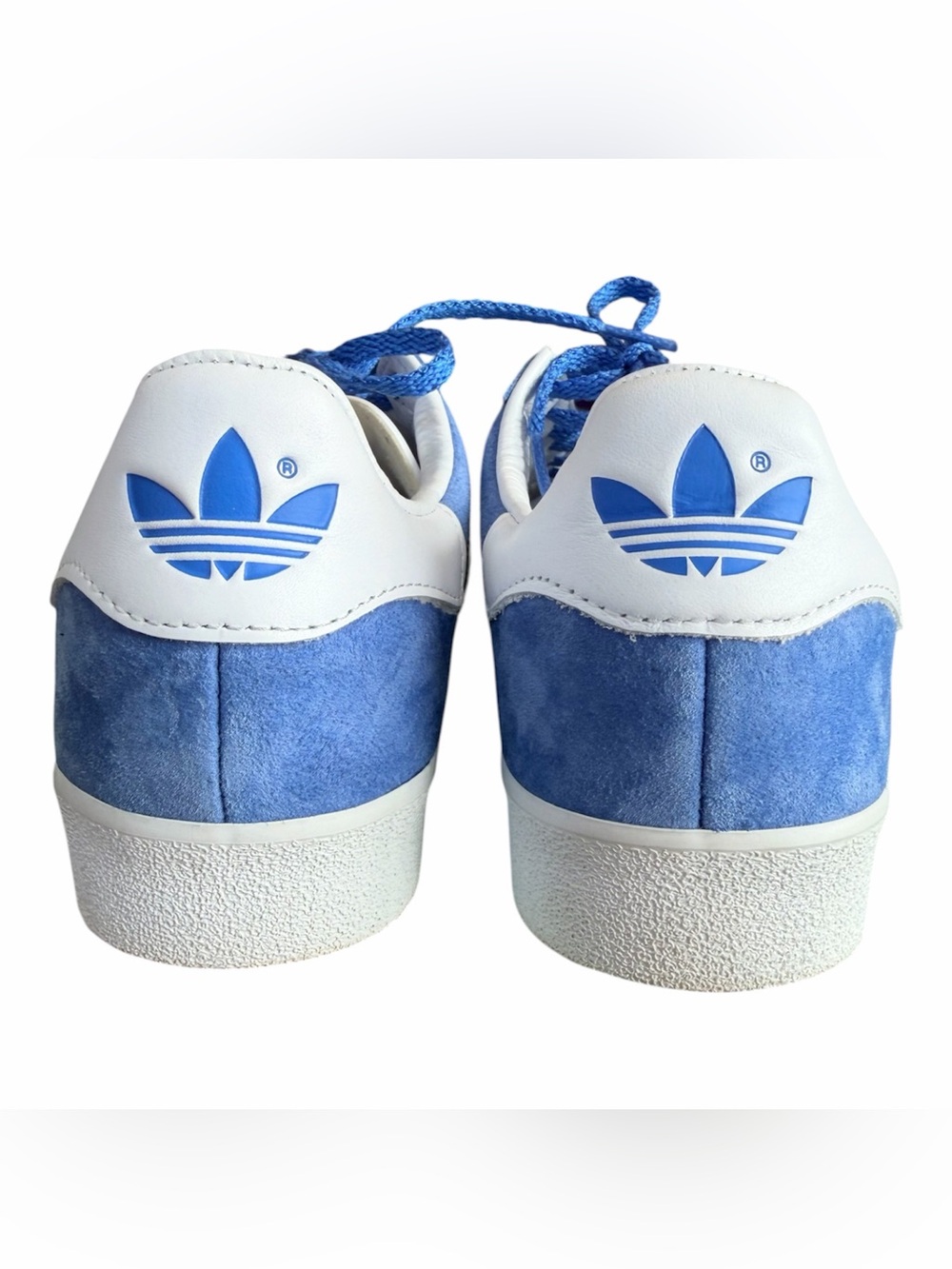 Adidas Gazelle 85 Royal Blue White Men’s Size 8.5 - Picture 6 of 8